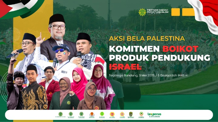 Aksi Bela Palestina, Persatuan Islam Kabupaten Banyuwangi Mengajak Turun Aksi